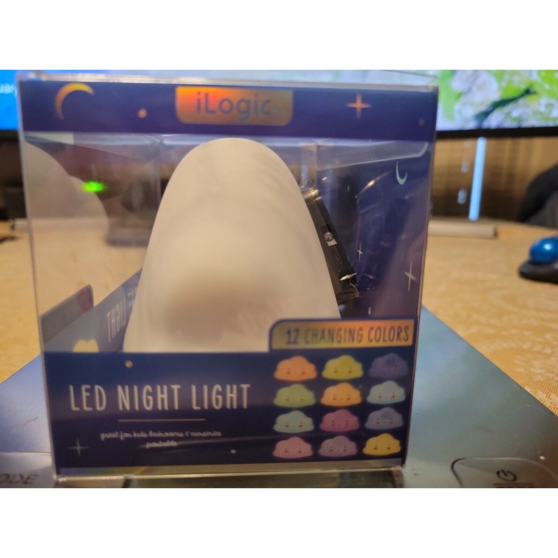 iLogic Led Night Light with 3 Light Modes and 12