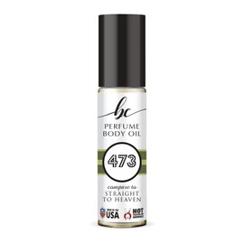BIOCURA BC Perfume 473 Inspired by Straight To Heaven For Men Replica Fragrance Body Oil Dupes Alcohol-Free Sample Travel Size Concentrated Long Lasting Roll-On 0.3 Fl Oz/10ml