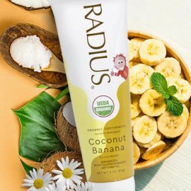 Radius Usda - Pasta De Dientes Orgánica Para Niños, 3 Onzas,
