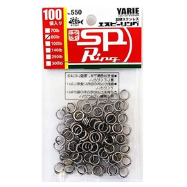 yarie (yarie) supurittoringu 550 S.P. Rings, 100 3-Pack, 80lb.
