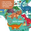 DECOWALL SG2-2312 Dinosaur World Wall Stickers Decals Room Kids Nursery