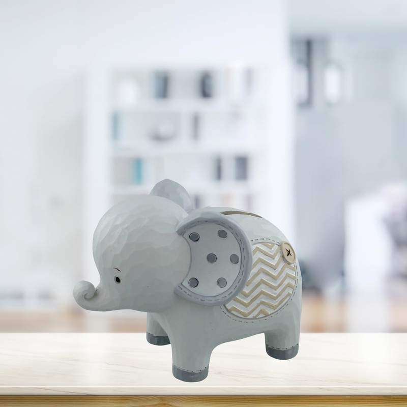 Noah's Ark Elefant Spardose, Kunstharz, CG 1253