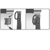 Daiichi Seiko Fish Grip Holster Base MC Dark Earth