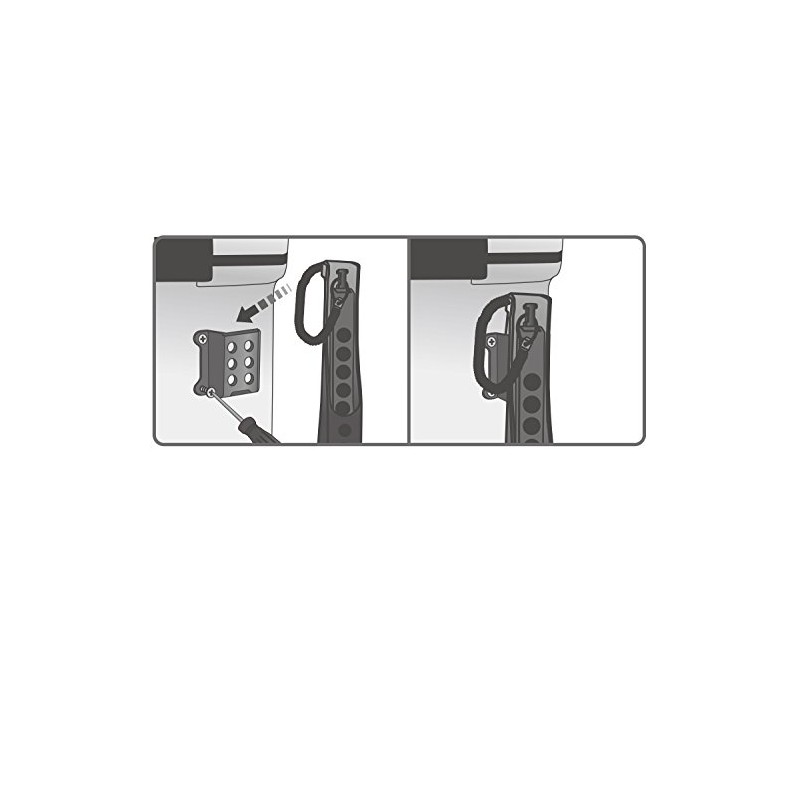 Daiichi Seiko Fish Grip Holster Base MC Dark Earth