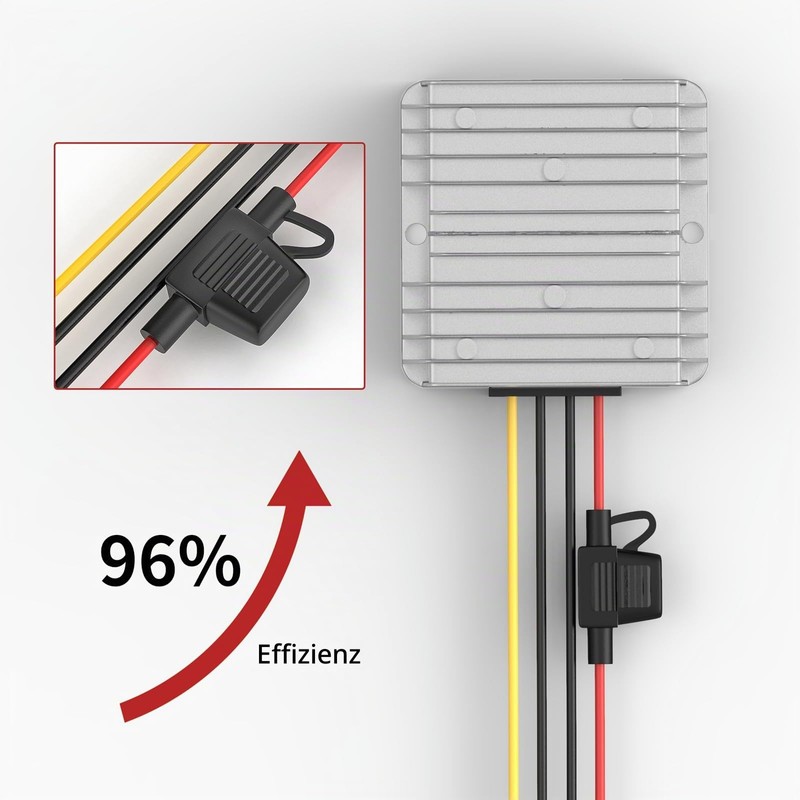 24V to 12V Voltage Converter, DC Converter 24V 12V 20A