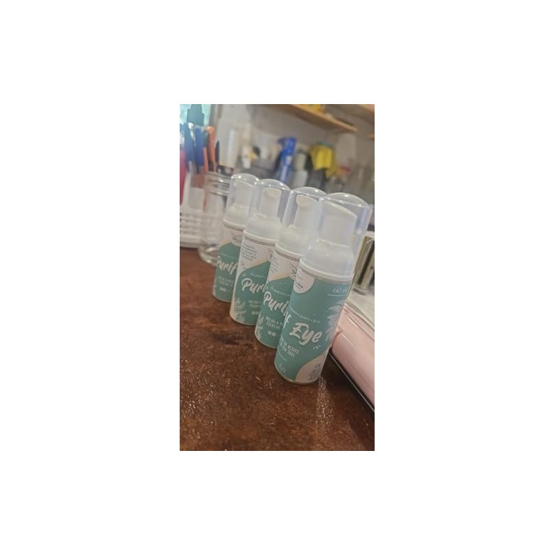 Purifeye Espuma Limpiadora Facial y de Pestañas con Aceite de