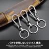TweezerGuru Titanium Alloy Carabiner Small Key Chain Key Ring Rust