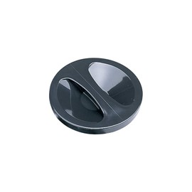 Belca SP-204H Drain Lid for Sinks Chrysanthemum Cracked Rubber Replacement for 5.7 inches (14.5 cm) Diameter, Black