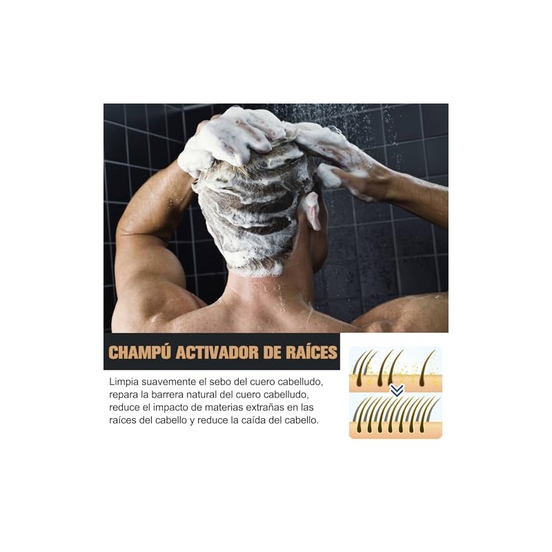 Hair Shampoo, Root Activator Shampoo, Hair Loss Shampoo for Men,