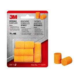 3M - Tapones para los oídos desechables clásicos (90580-0000T)