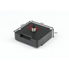 edi-tronic Radio-Controlled DCF Clock Movement Standard Design Aluminium Hands 2088