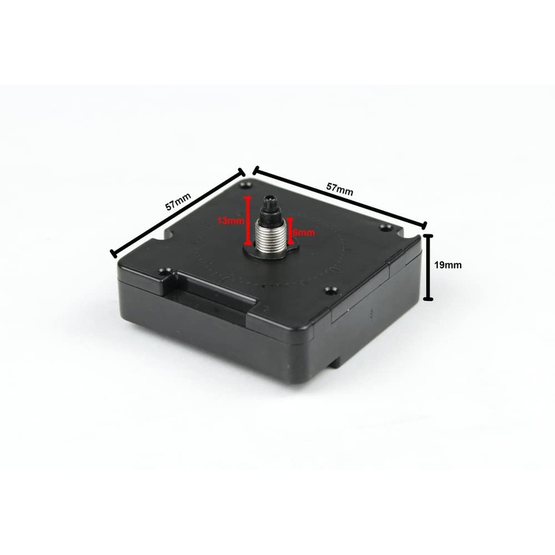 edi-tronic Radio-Controlled DCF Clock Movement Standard Design Aluminium Hands 2088