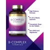 Complejo B + Vitamina B1 B2 B6 B12 300 Tabletas