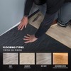 ROBERTS 70-116 Moisture Barricade 6 mil Polyethylene Film for Vinyl,