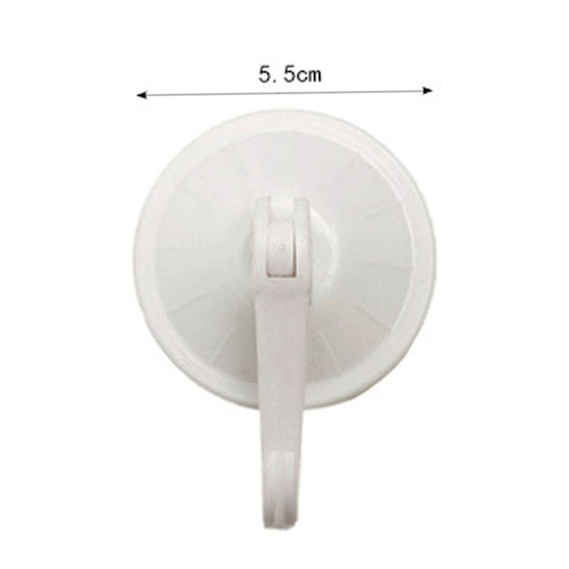 Suction Cup Hooks, 4 Pieces, Suction Hooks, Removable, Reusable, Non-mark,