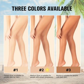 Body Makeup – Tanning Cream Full Coverage Waterproof No Transfer Body Makeup To Even Skin Tone - Bodys Concealer For Leg Long Lasting Natural Glow