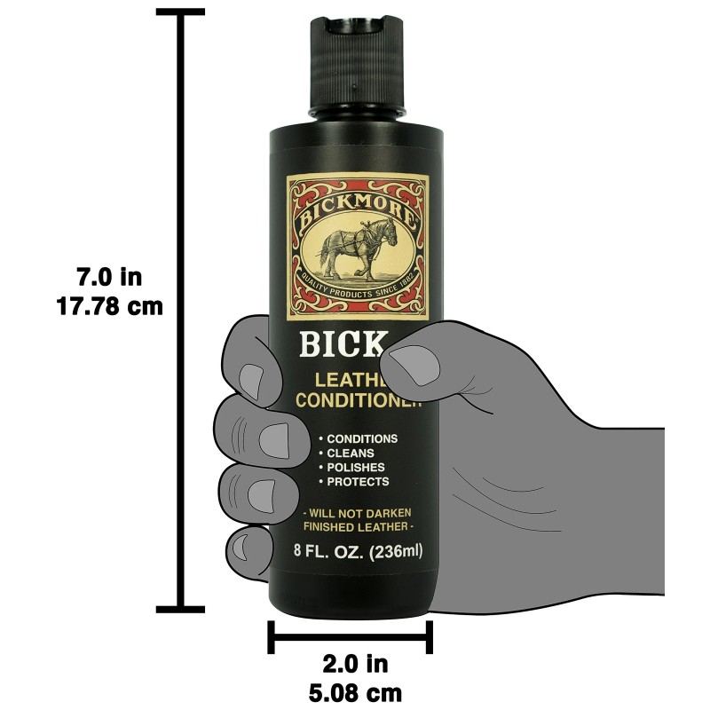 Bickmore Bick 4 Leather Conditioner and Leather Cleaner 8 oz