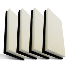 ACB ZONE Premium Engine Air Filter for My Car, Automotive Replacement Air Auto Filters for Ford Bronco/E-150 Econoline (Club Wagon)/ E-250 Econoline (Club Wagon)/ E-350 Econoline (Club Wagon) -4 Pce