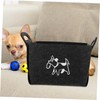 CAXUSD Felt Toy Storage Box for Pets Dual Handle Organizer