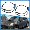 A ABSOPRO 2pcs Front Left/Right Car ABS Sensor Wheel Speed