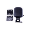 Bestem Backrest for Harley Deuce 00-07, Powder Coated Black