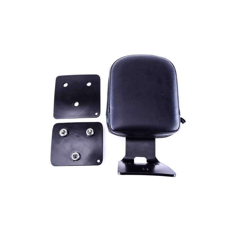 Bestem Backrest for Harley Deuce 00-07, Powder Coated Black