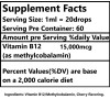 8verwell 2oz Vitamin B12 Liquid Drops Energy Booster Methylcobalami -