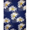 Pamper Yourself Now Navy Blue Daisy Scarf Lovely Soft Scarf