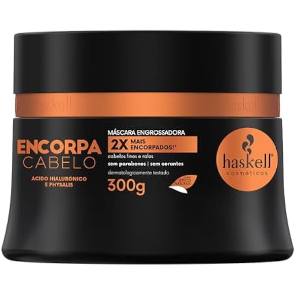Haskell - Linha Encorpa Cabelo - Mascara 300 Gr -