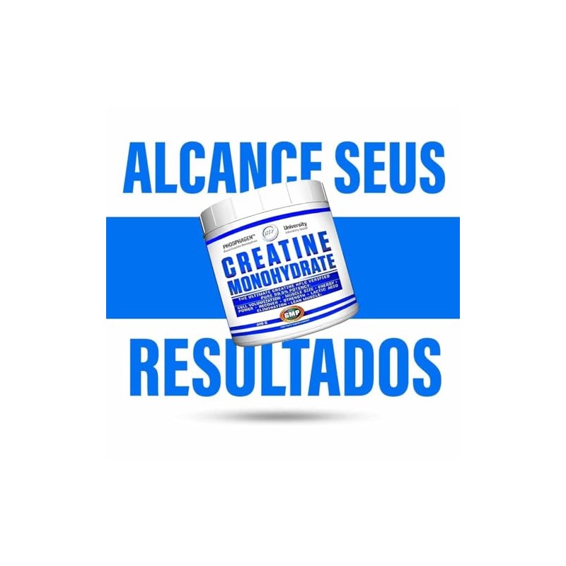 Phosphagen Hplc 99.5% Puro - Creatina Monohidratada Sin Sabor –