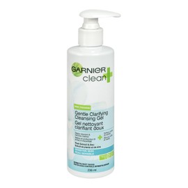 Garnier Clean Plus Clarifying Cleansing Gel Sensitive Skin, 8 Fluid Ounce