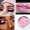 Diamond Crystal Rose Baby Pink Eye Shadow Loose Glitter Dust