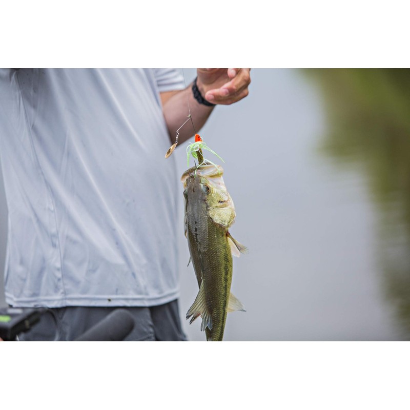 Booyah Covert-Blue Chart/Rd Hd, 1/2Oz #5 Gld Col