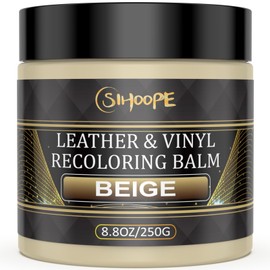 2025 New Advanced Leather Recoloring Balm,Beige Leather Repair Kit for Furniture,Leather Dye Filler,Couch Paint and Repair,Leather Color Restorer for Couches,Leather Scratch Remover for Car Interior