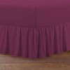 SITARA TRADING LTD T168 Frill Valance Sheet Easy Care Polycotton