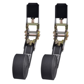 Azarxis Ratchet Belt, Lashing Belt, Tie Down Belt, Break 800 kg, Reflective Band, Load Tightener, Fixing Belt, Fixed Band, Width 0.9 inches (25 mm), 3.6 ft (1 m), 2 m, 3 m, 5 m, Motorcycle,