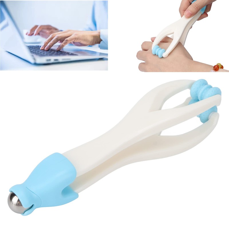 Finger Roller Massager, 2-in-1 Acuppoint Massager for Finger Joints, Stress
