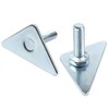 DOSHISHA Luminous Steel Rack, Steel Rack Leg Parts, Triangle Plate
