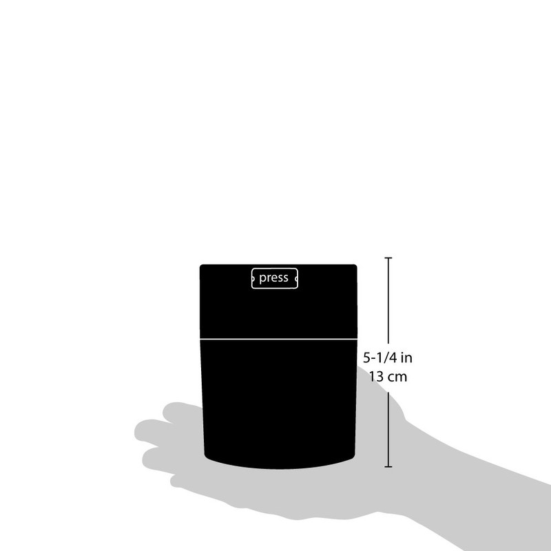 Coffeevac Multi-Use Vacuum Seal Portable Storage airtight Container, 1/2-Pound, Green