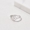FaithHeart Sterling Silver Rings for Women 925 Celtic Trinity Knot