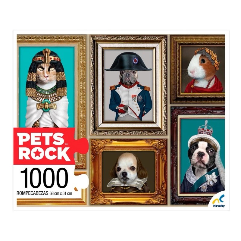 Pets Rock Novelty Rompecabezas Coleccionable Pets Rock Museo 1000 Pz