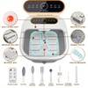 UNIFULL Collapsible Foot Spa Bath with Heat, Touch Screen, Remote