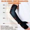 Zuscot Copper Long Compression Arthritis Glove with Wrist Strap (1
