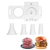 Hakka Hamburger Patty Maker Auto Universal Attachment Fit with Meat