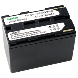 For Canon 1x Kastar Battery for Canon BP-970 EOS C100 C100 Mark II EOS C300 C500 PL