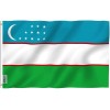 Anley Fly Breeze 3x5 Feet Uzbekistan Flag - Republic of