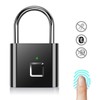 Fingerprint Padlock,AICase Electronic Door Lock Fingerprint Recognition Smart Keyless Waterproof