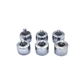 LOUDERLUN 2"(Width) x 3"(OD) Bottom anvil dies set for english wheel F1.2X710, HF#68385, 95359, EW-28 | Includes 2", 3", 4", 6", 8" & 12" Radius Dies