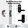 UMIK UMIKSMART Smart Fingerprint Door Lock with Handle, Keyless Front