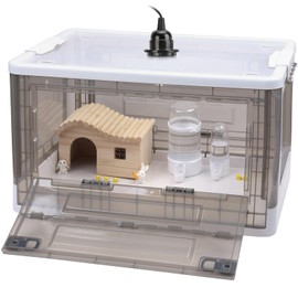 HKDQ Chick Brooder,Brooder Box for Chicks,Brooder Heater Warms up to 25 Chicks (23″x17″x14″)